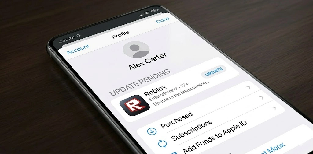 Upgrade Roblox on iPad and iPhone